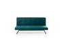 Atelier Del Sofa Zola - Sofá-Cama de 3 Plazas Verde Petróleo